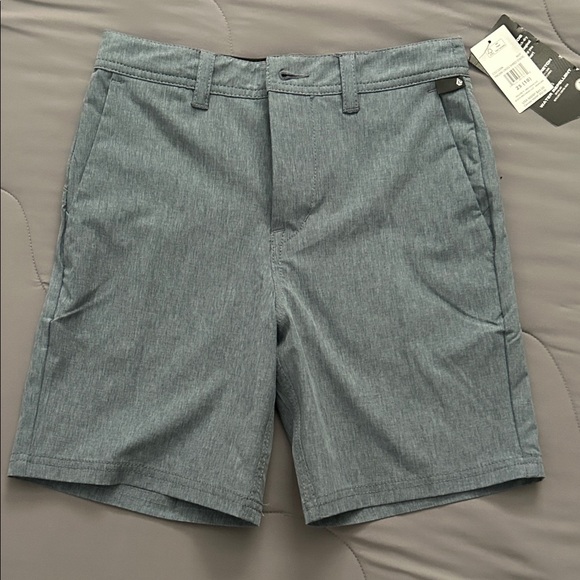 Volcom Kids Blue Shorts - Picture 1 of 2